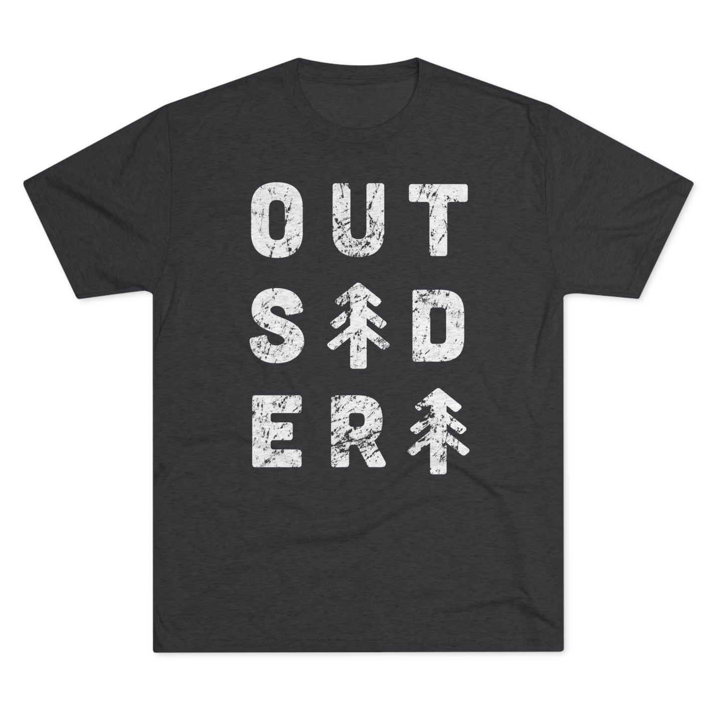 OUTSIDER Tri-Blend Crew Tee