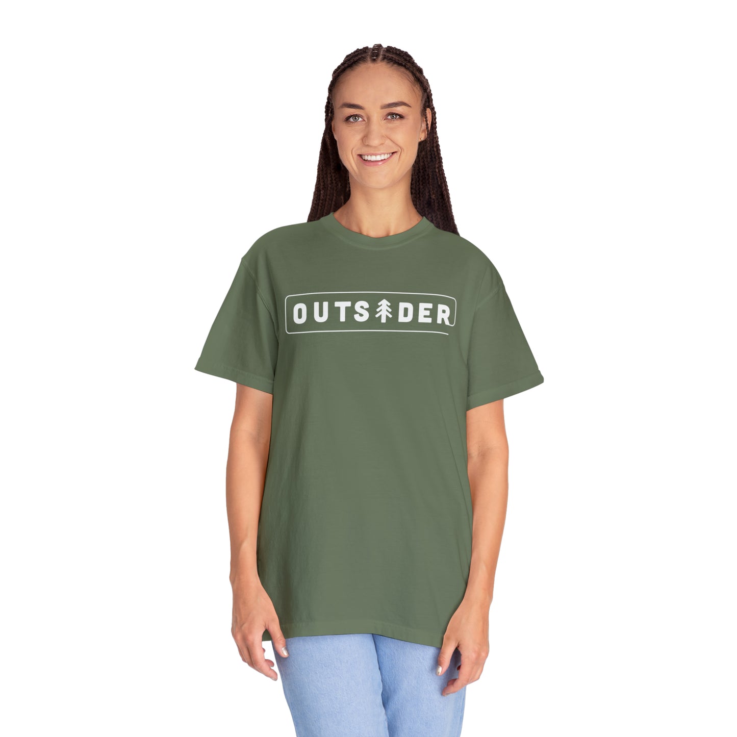Outsider with Pine Tree Comfort Colors Unisex T-shirt