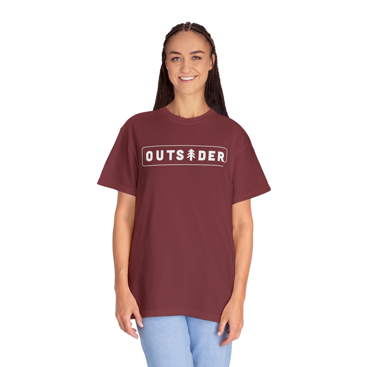 Outsider with Pine Tree Comfort Colors Unisex T-shirt