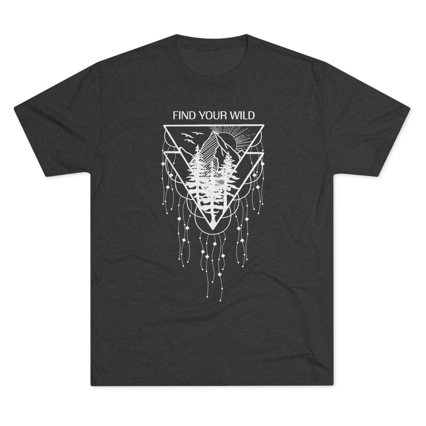 Find Your Wild Unisex Tri-Blend Crew Tee