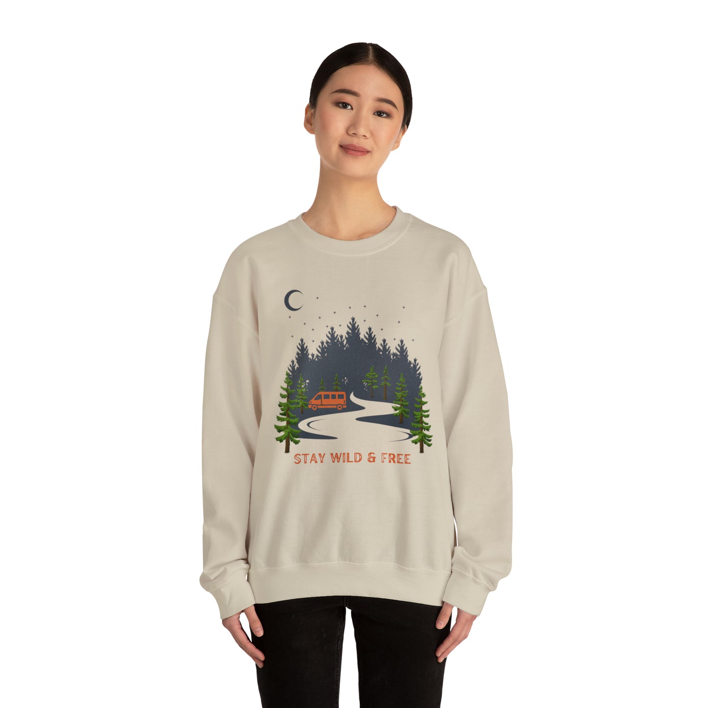 Stay Wild & Free Crewneck Sweatshirt
