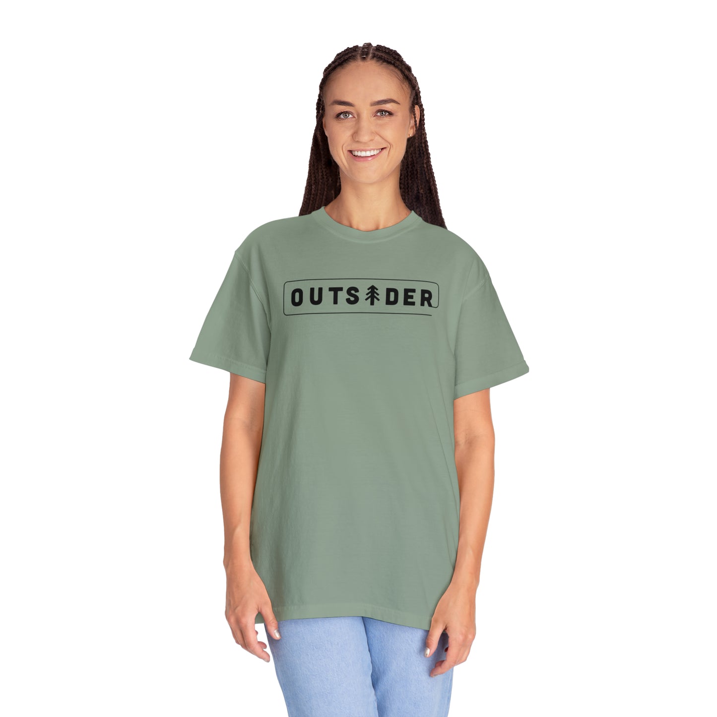 Outsider with Pine Tree Comfort Colors Unisex T-shirt