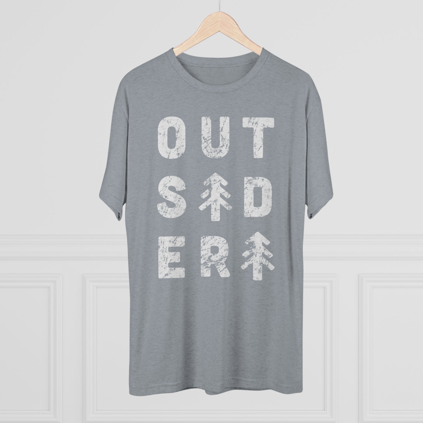 OUTSIDER Tri-Blend Crew Tee