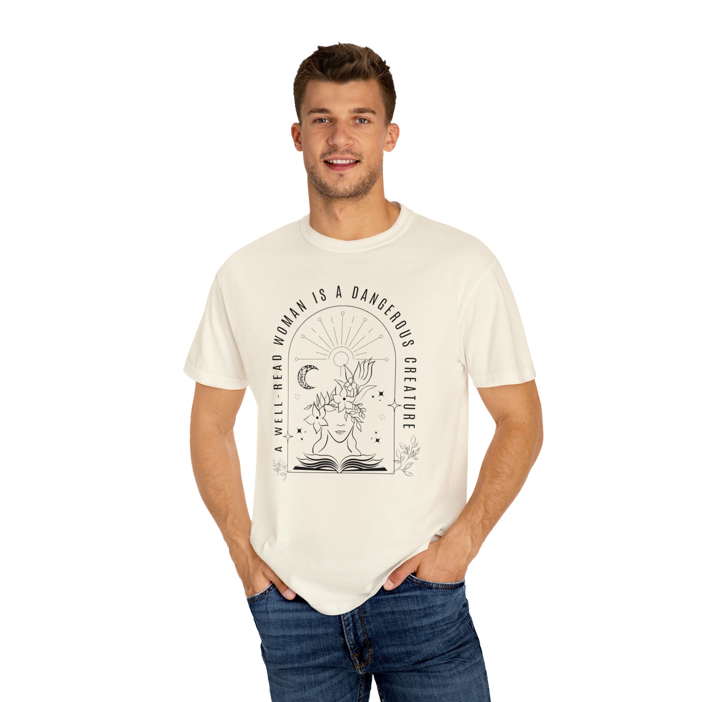 A Well-Read Woman is a Dangerous Creature Comfort Colors Garment-Dyed T-shirt
