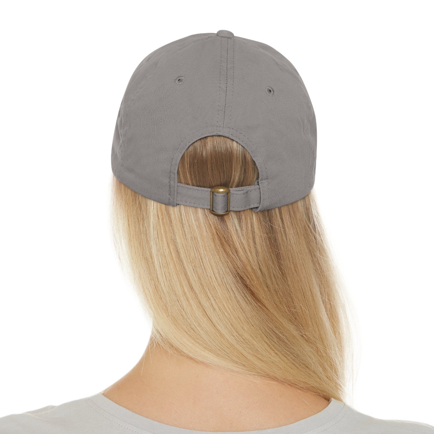 Gatherwood Adventures Dad Hat with Leather Patch (Round)