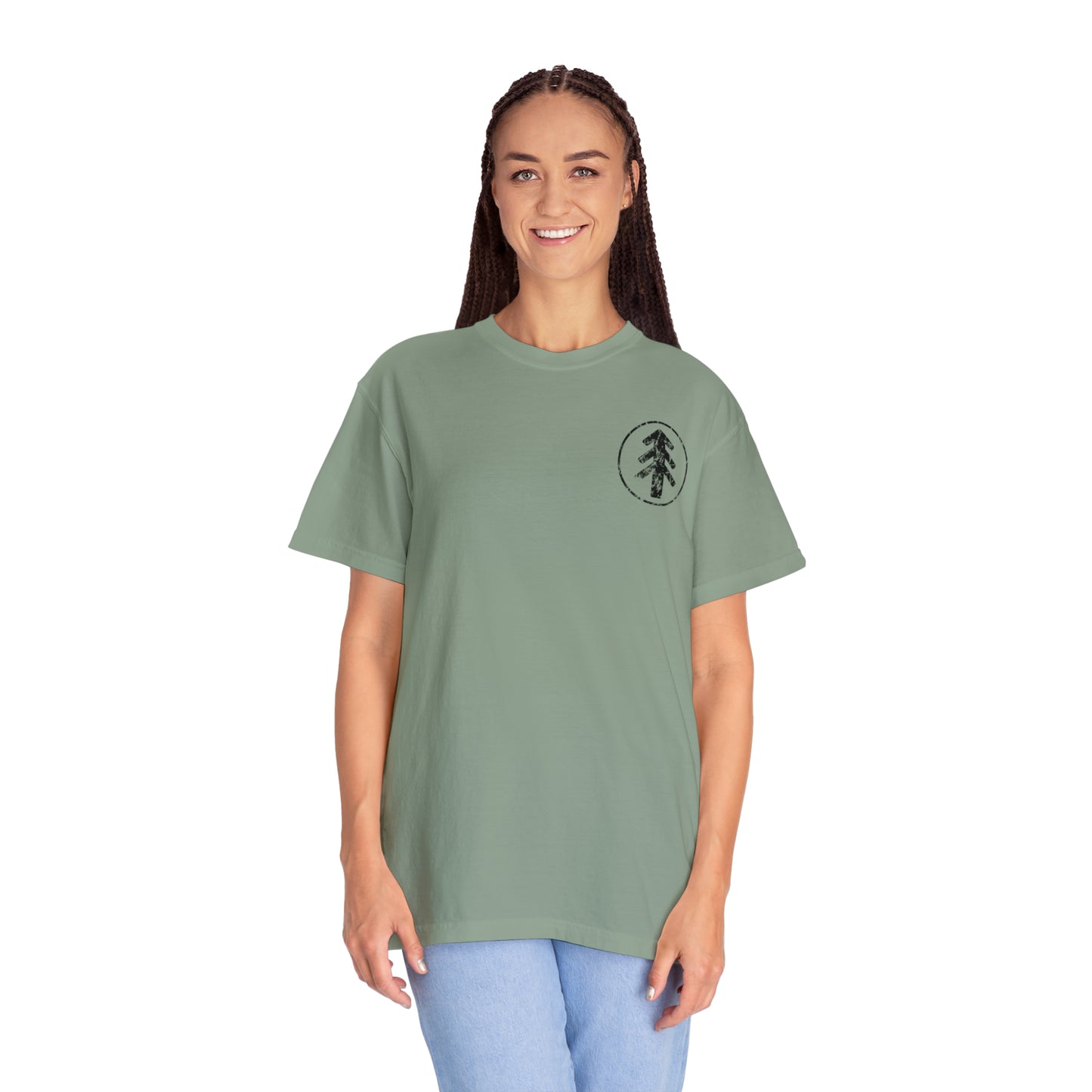 Outsider with Pine Tree Comfort Colors Unisex T-shirt