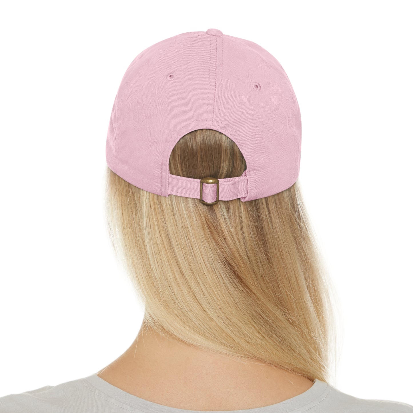Gatherwood Adventures Dad Hat with Leather Patch (Round)