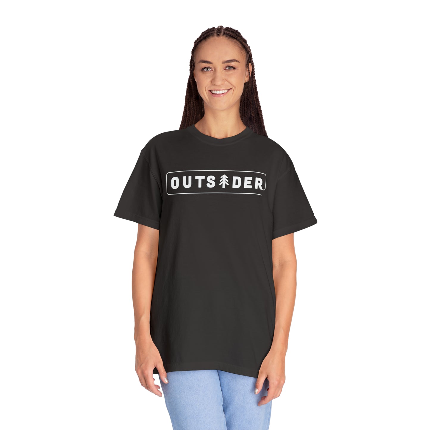 Outsider with Pine Tree Comfort Colors Unisex T-shirt