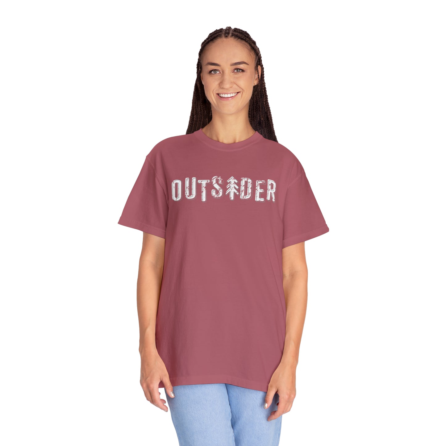 Outsider with Pine Tree Comfort Colors Unisex T-shirt