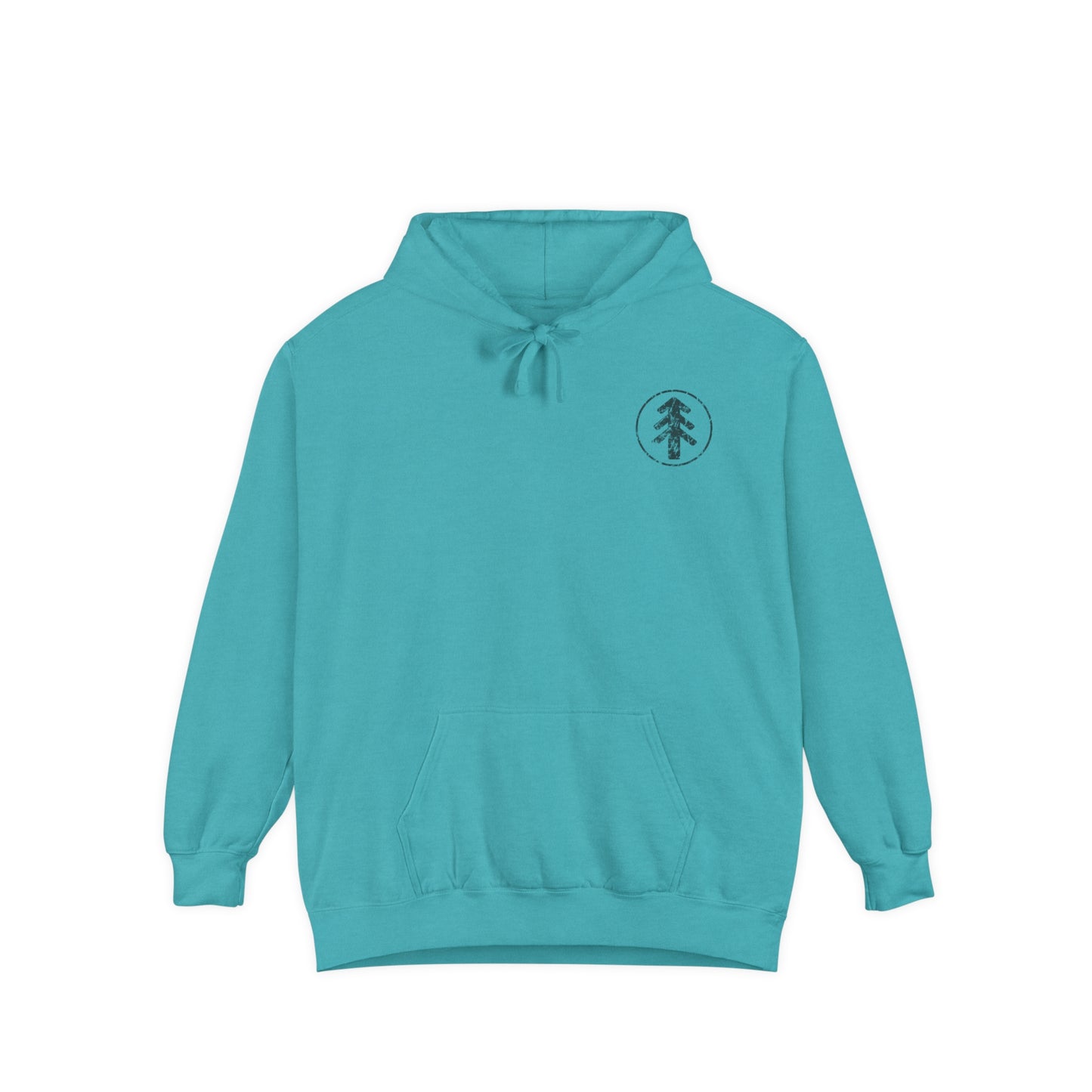 Outsider front & back Unisex Garment-Dyed Hoodie