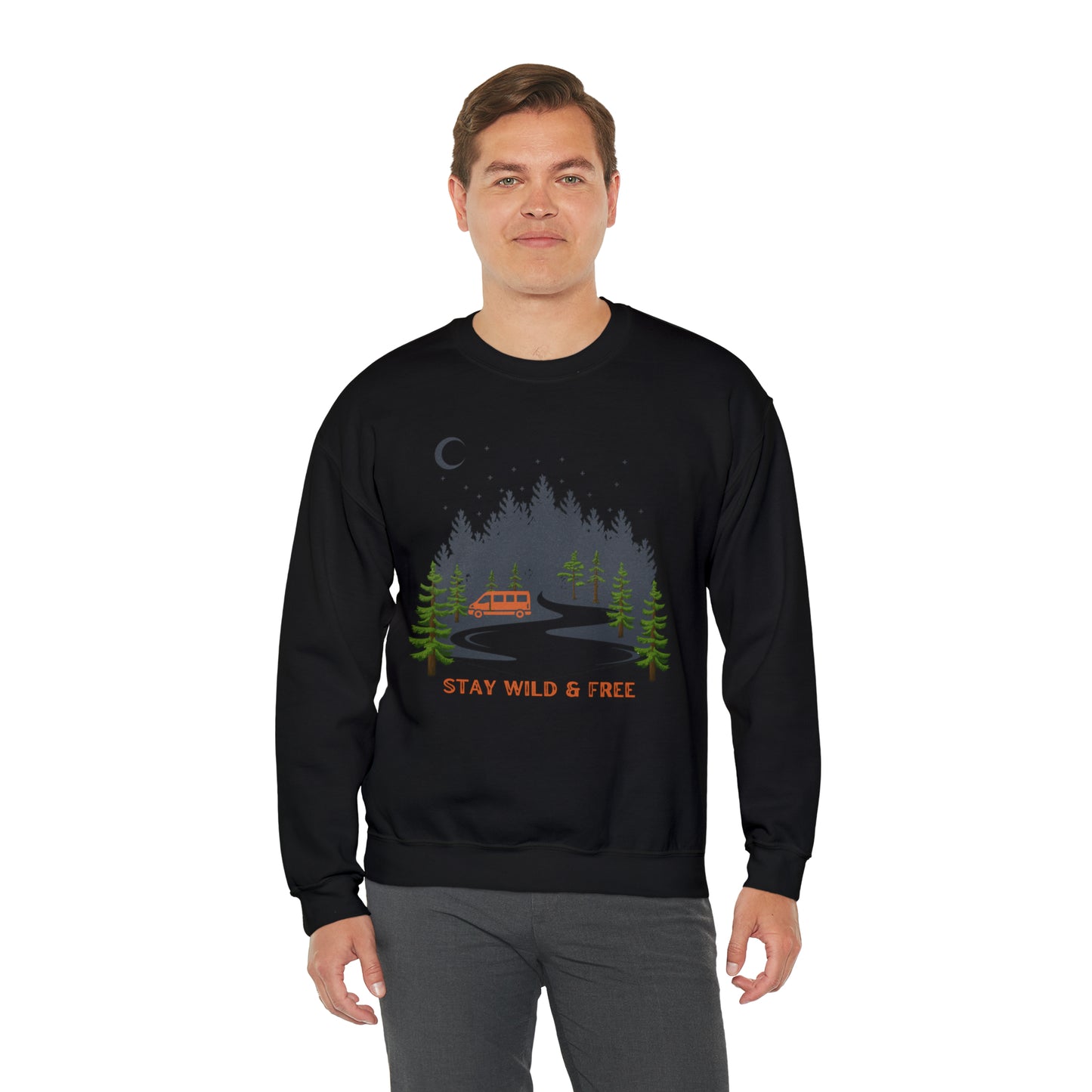 Stay Wild & Free Crewneck Sweatshirt
