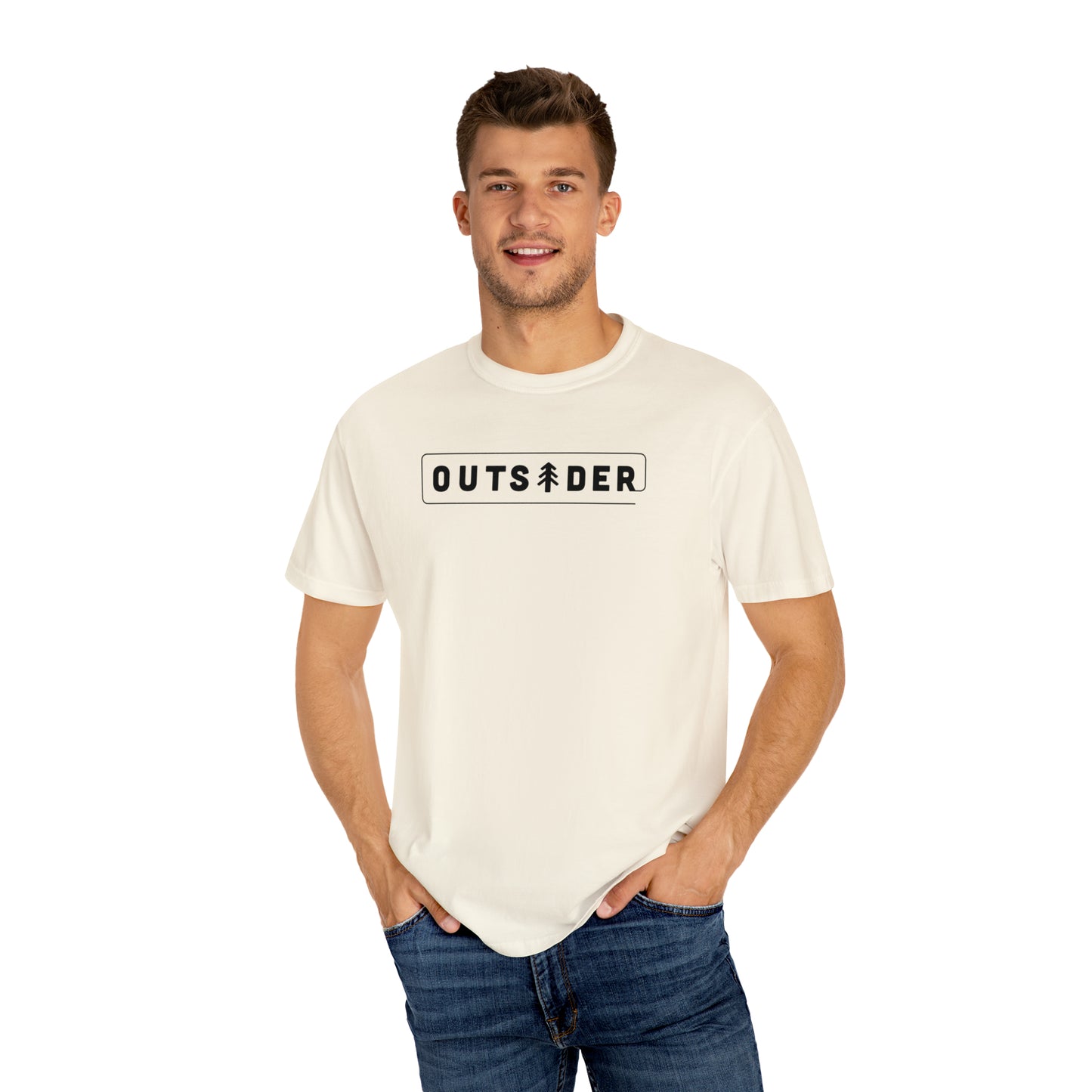 Outsider with Pine Tree Comfort Colors Unisex T-shirt