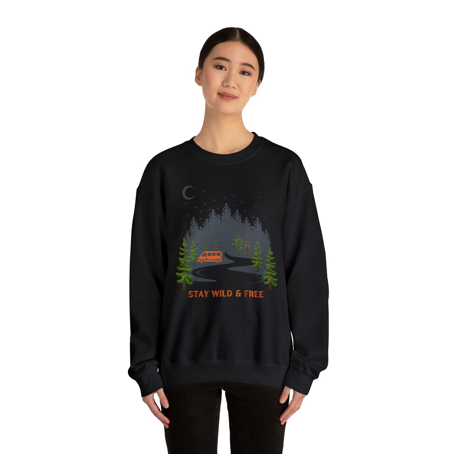 Stay Wild & Free Crewneck Sweatshirt