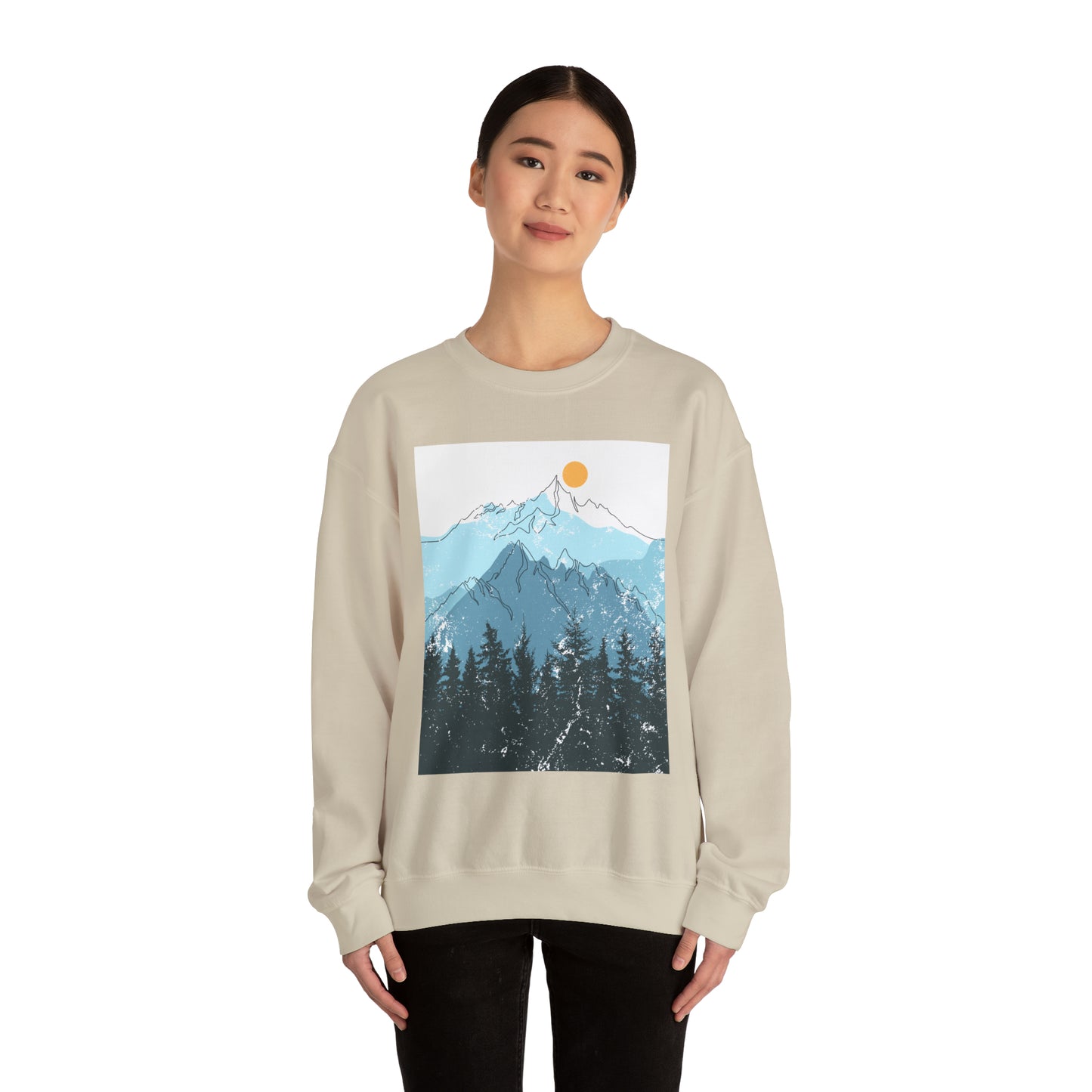 Blue Mountains Crewneck Sweatshirt