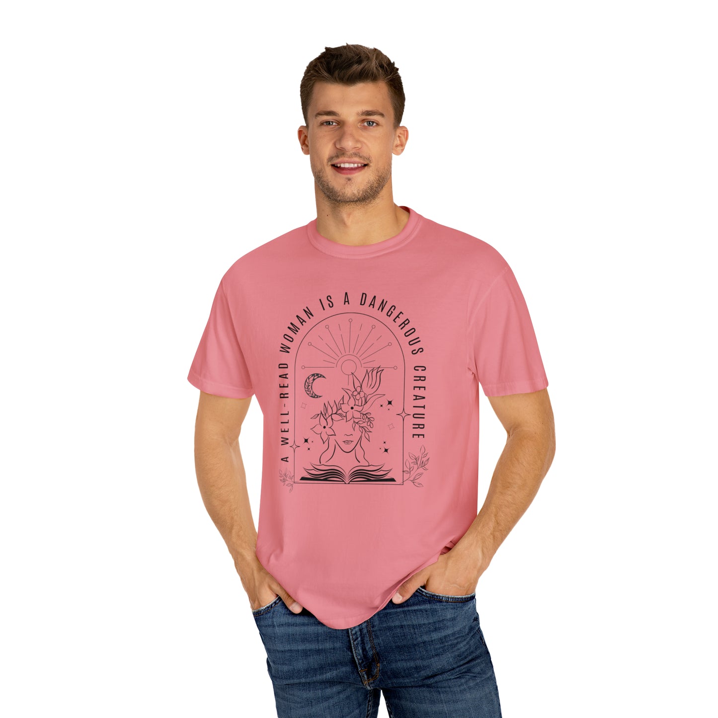 A Well-Read Woman is a Dangerous Creature Comfort Colors Garment-Dyed T-shirt