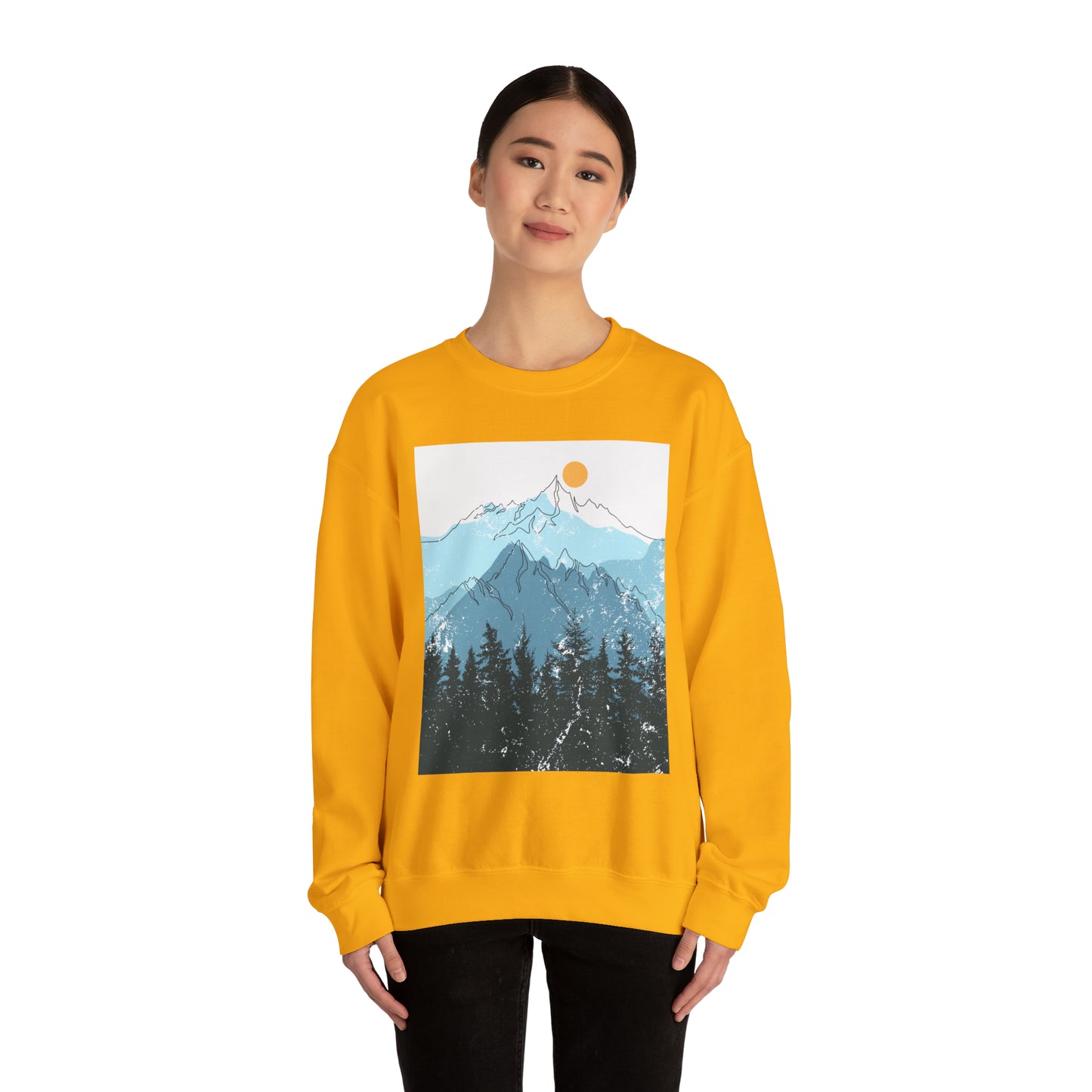 Blue Mountains Crewneck Sweatshirt