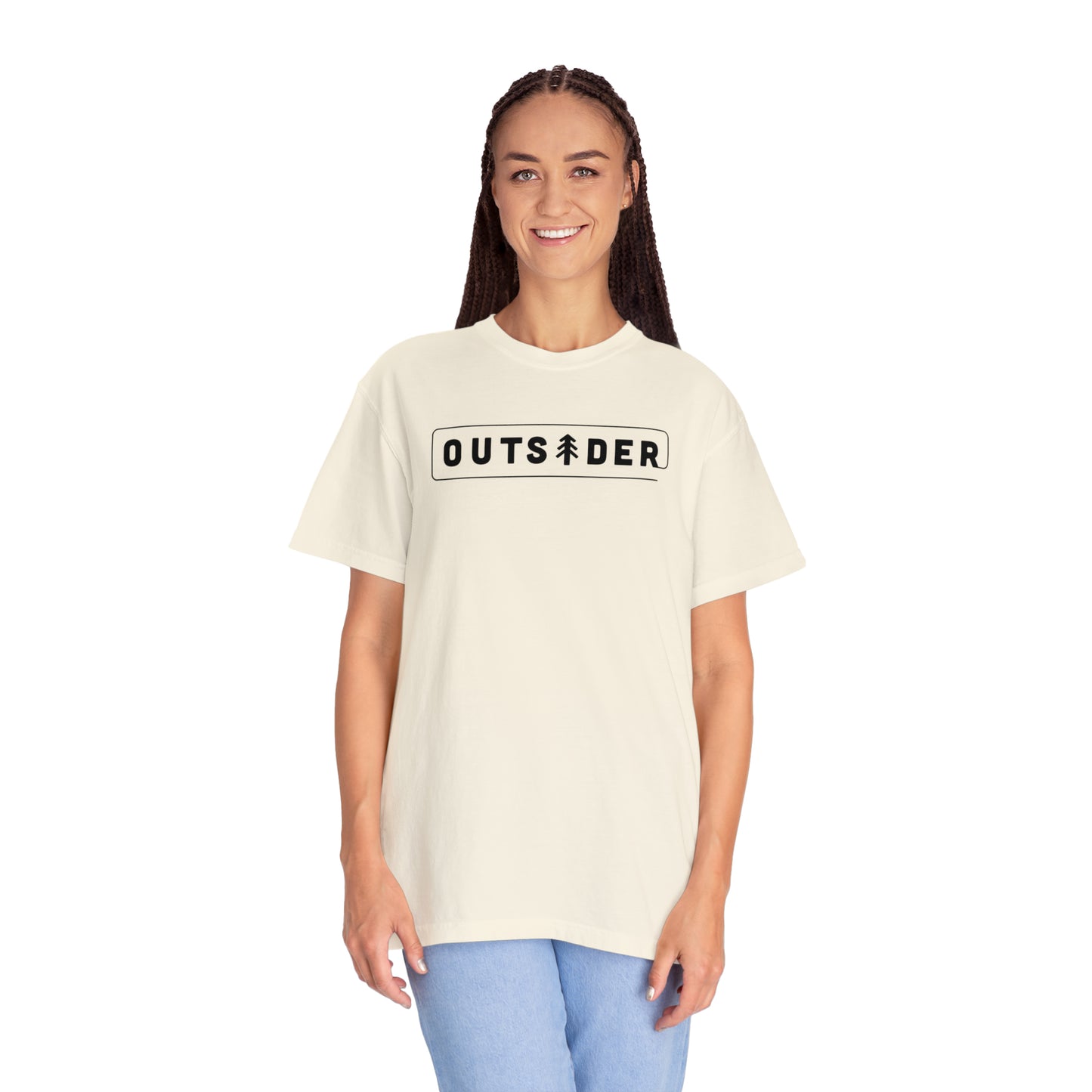 Outsider with Pine Tree Comfort Colors Unisex T-shirt