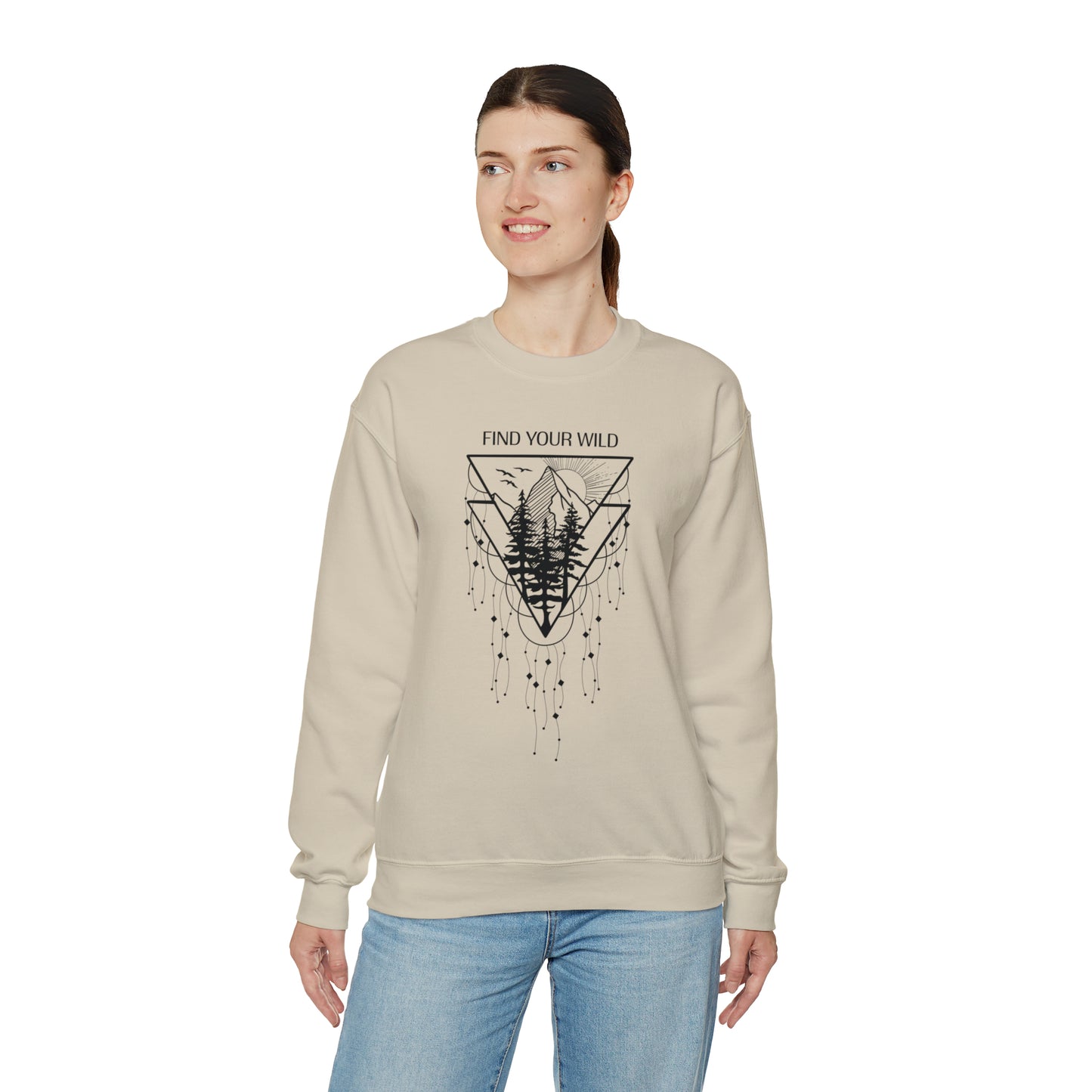 Find Your Wild Crewneck Sweatshirt