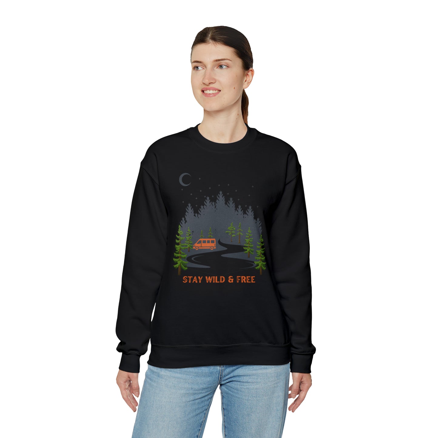 Stay Wild & Free Crewneck Sweatshirt