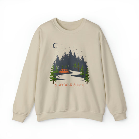 Stay Wild & Free Crewneck Sweatshirt