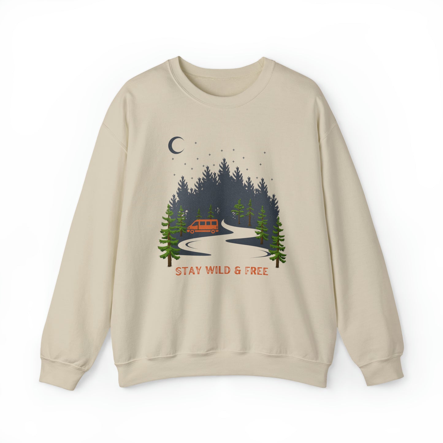 Stay Wild & Free Crewneck Sweatshirt