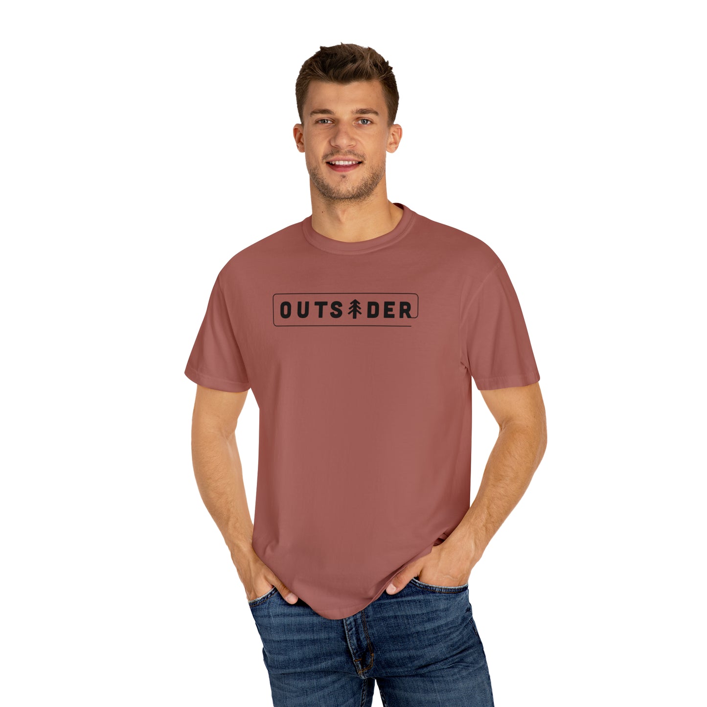 Outsider with Pine Tree Comfort Colors Unisex T-shirt