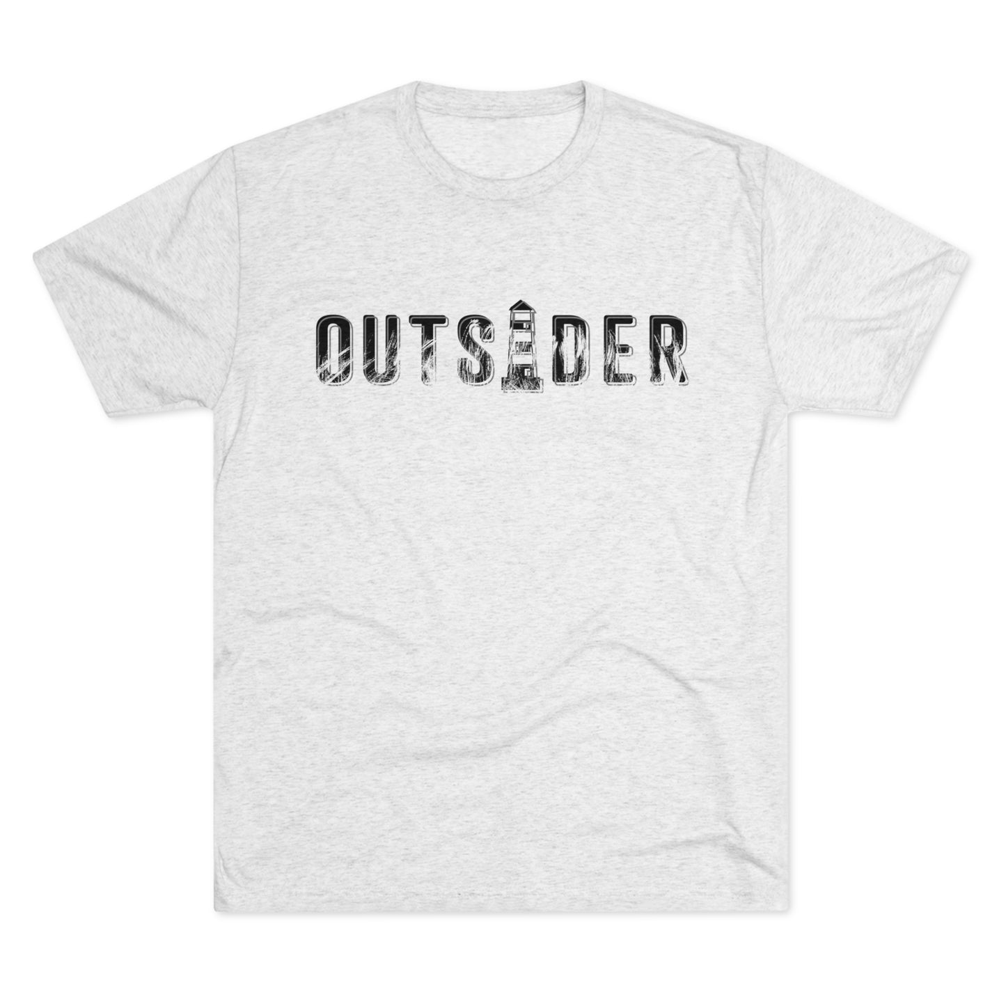 OUTSIDER Tri-Blend Crew Tee