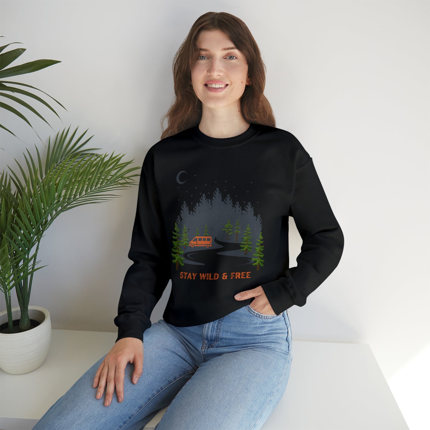 Stay Wild & Free Crewneck Sweatshirt