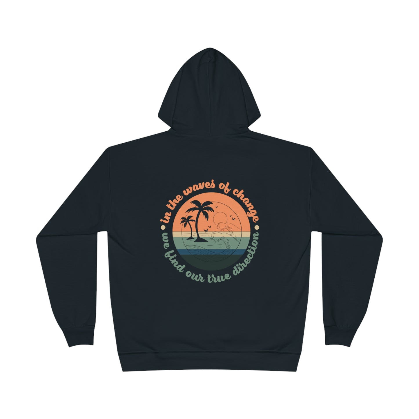 In the Waves of Change EcoSmart® Pullover Hoodie Sweatshirt