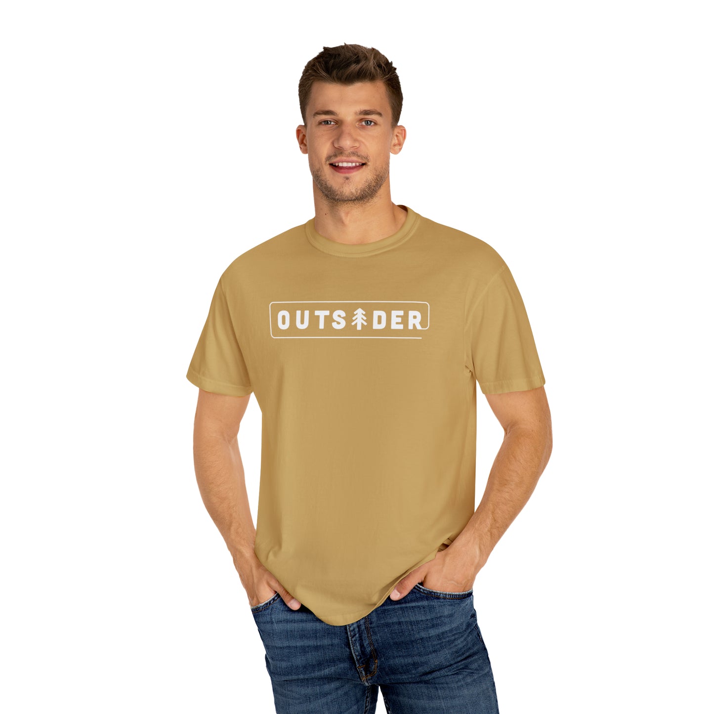 Outsider with Pine Tree Comfort Colors Unisex T-shirt