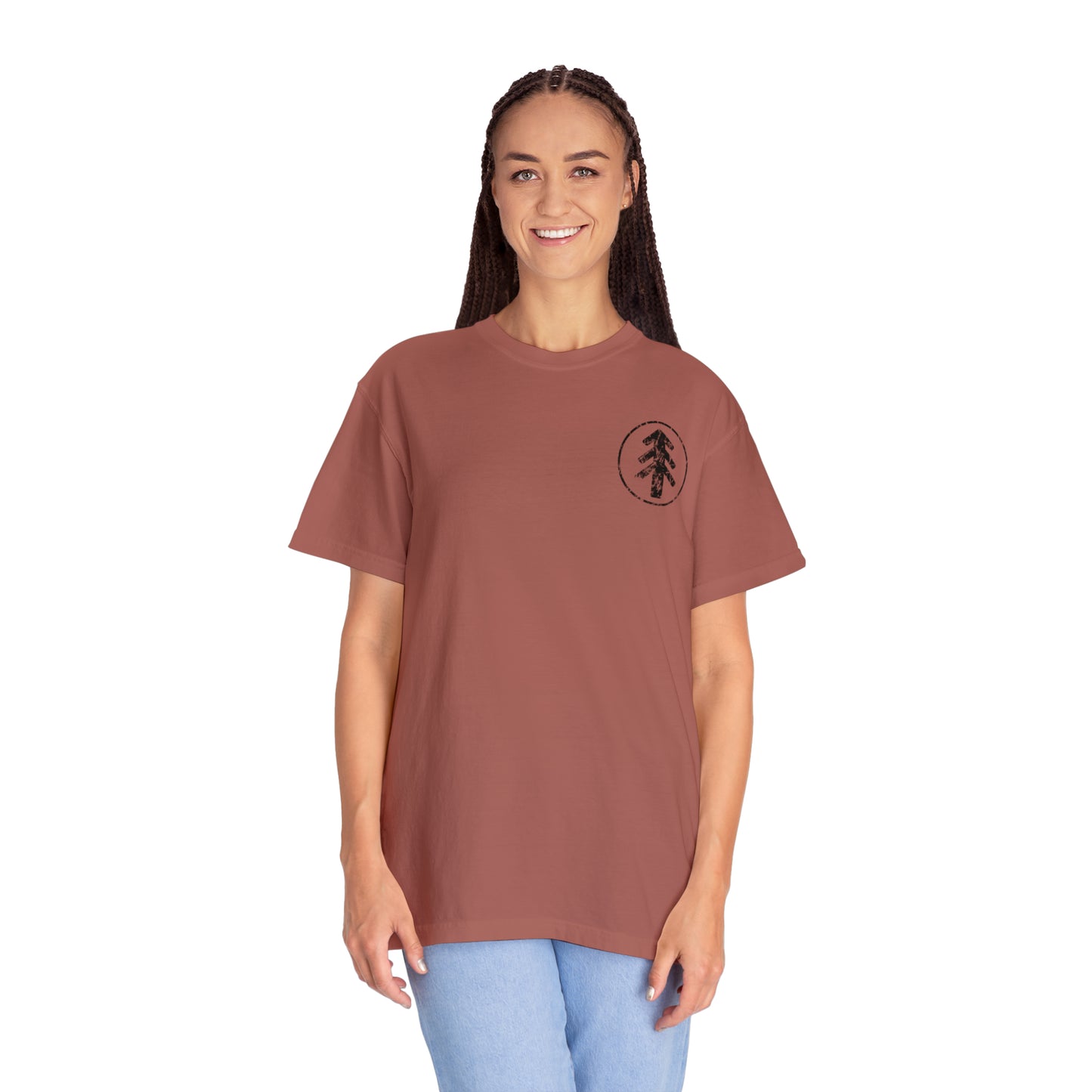 Outsider with Pine Tree Comfort Colors Unisex T-shirt