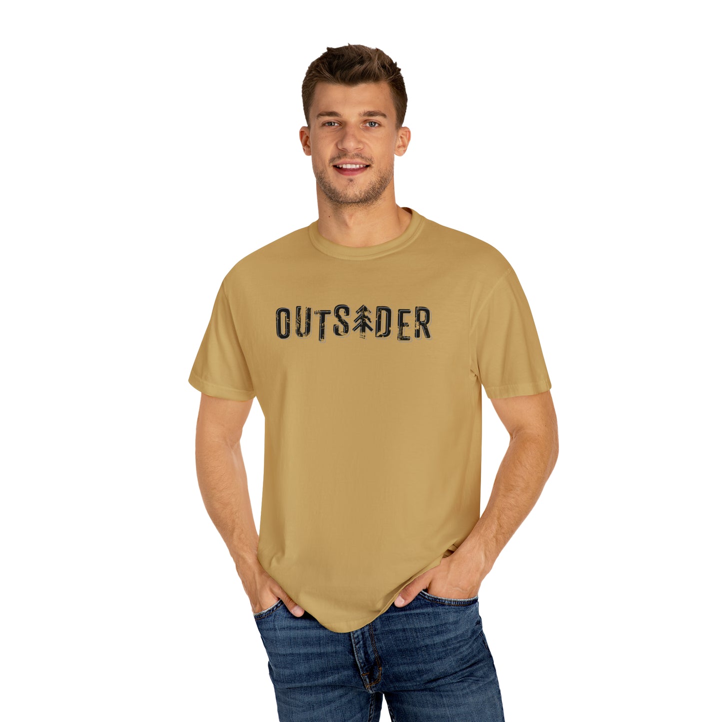 Outsider with Pine Tree Comfort Colors Unisex T-shirt