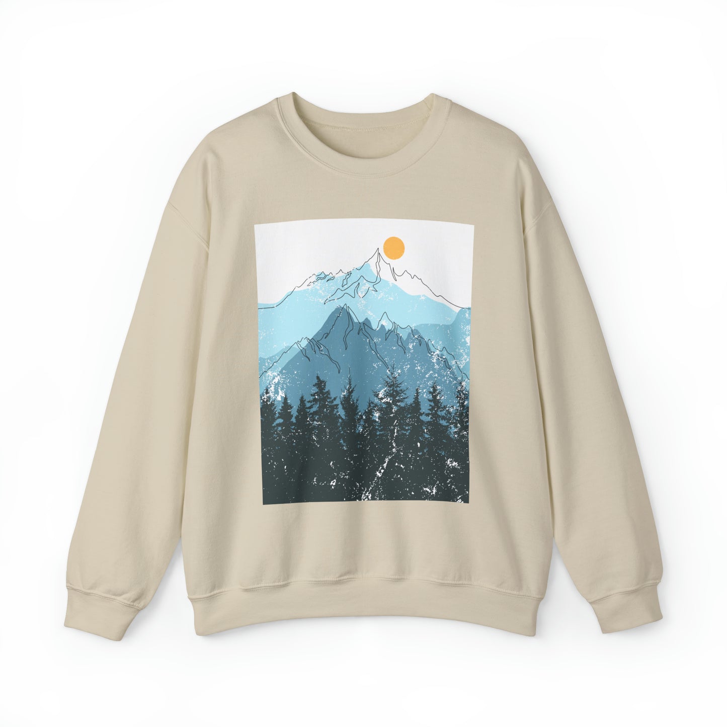 Blue Mountains Crewneck Sweatshirt