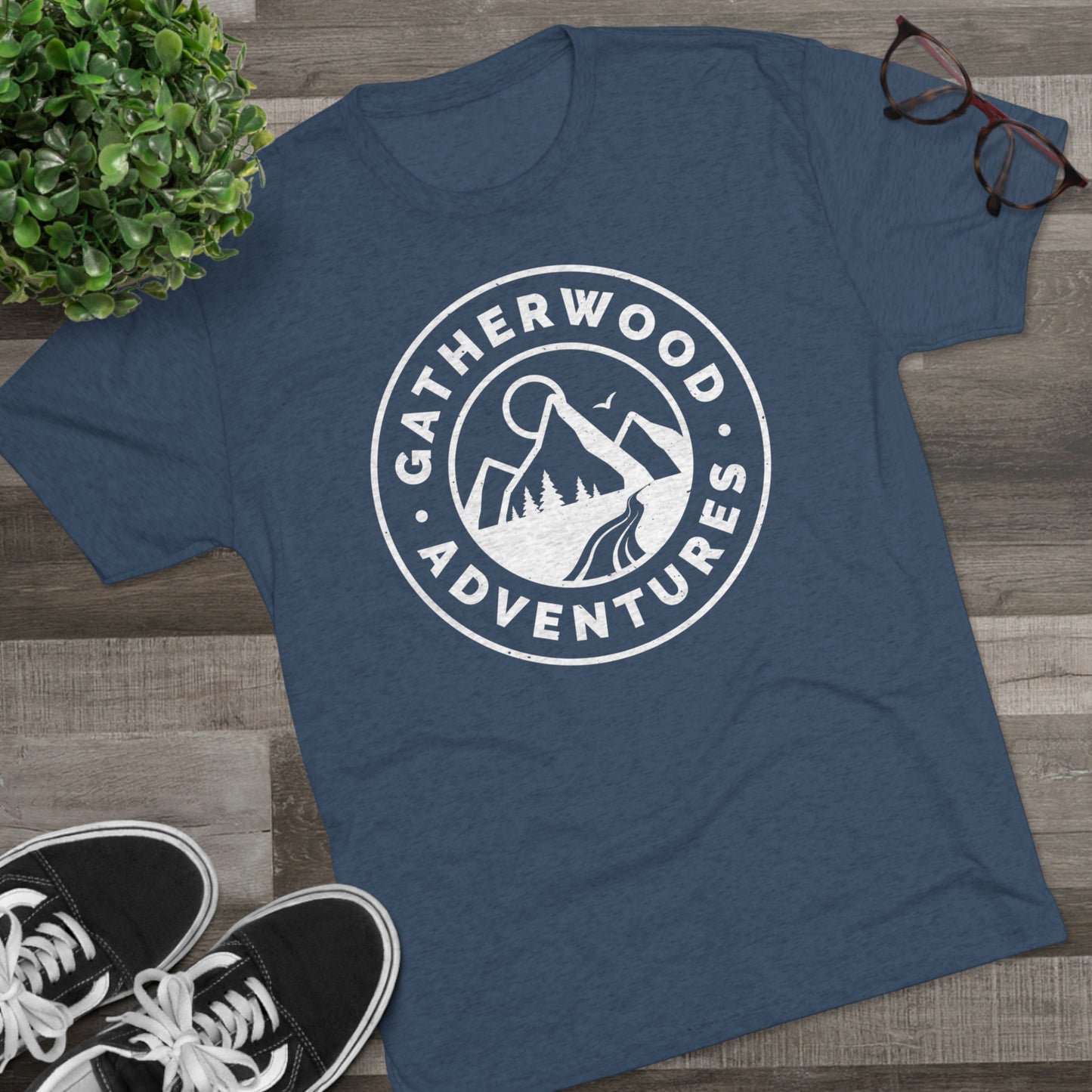 Gatherwood Adventures Unisex Tri-Blend Crew Tee