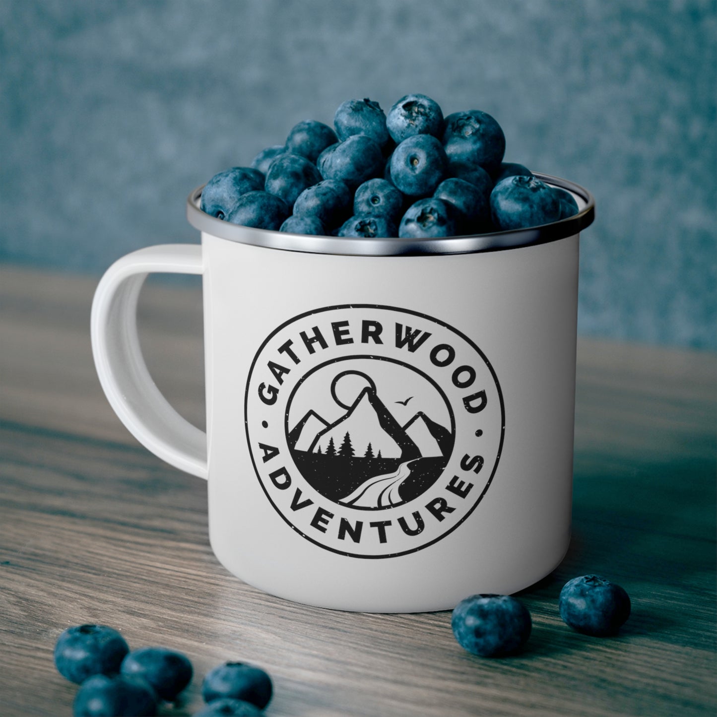 Gatherwood Adventures Enamel Camping Mug