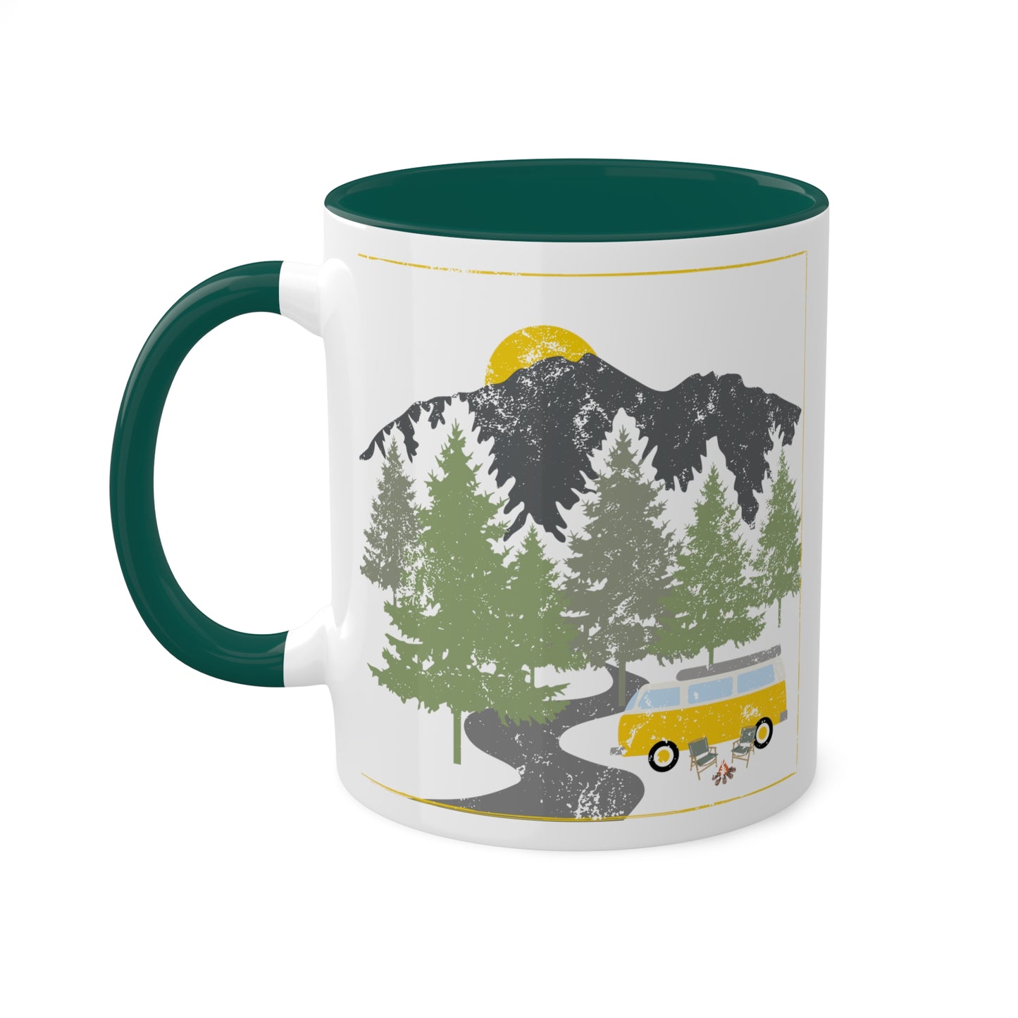 In a Van Down By the River Mug, 11oz