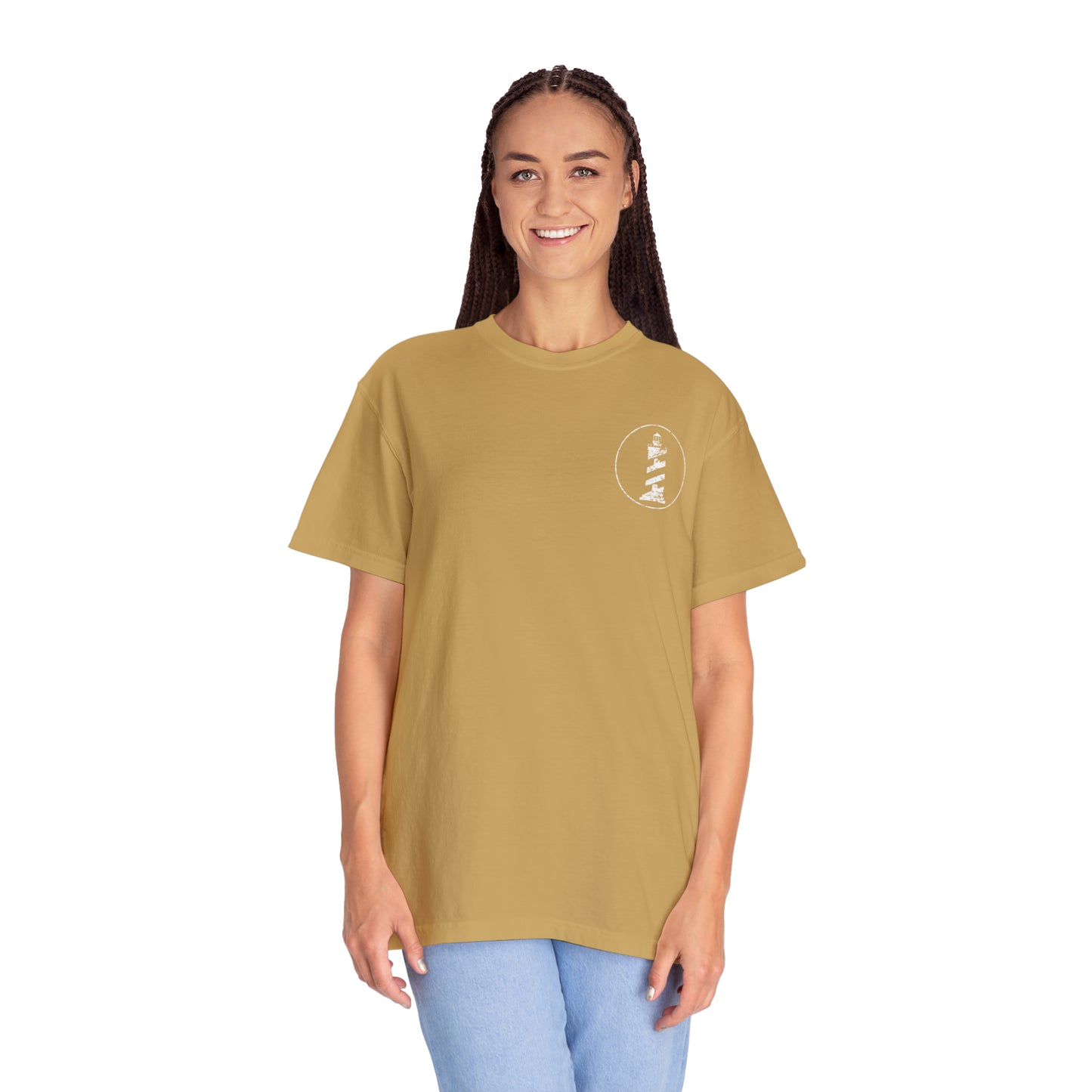 Outsider with Lighthouses Comfort Colors Unisex T-shirt