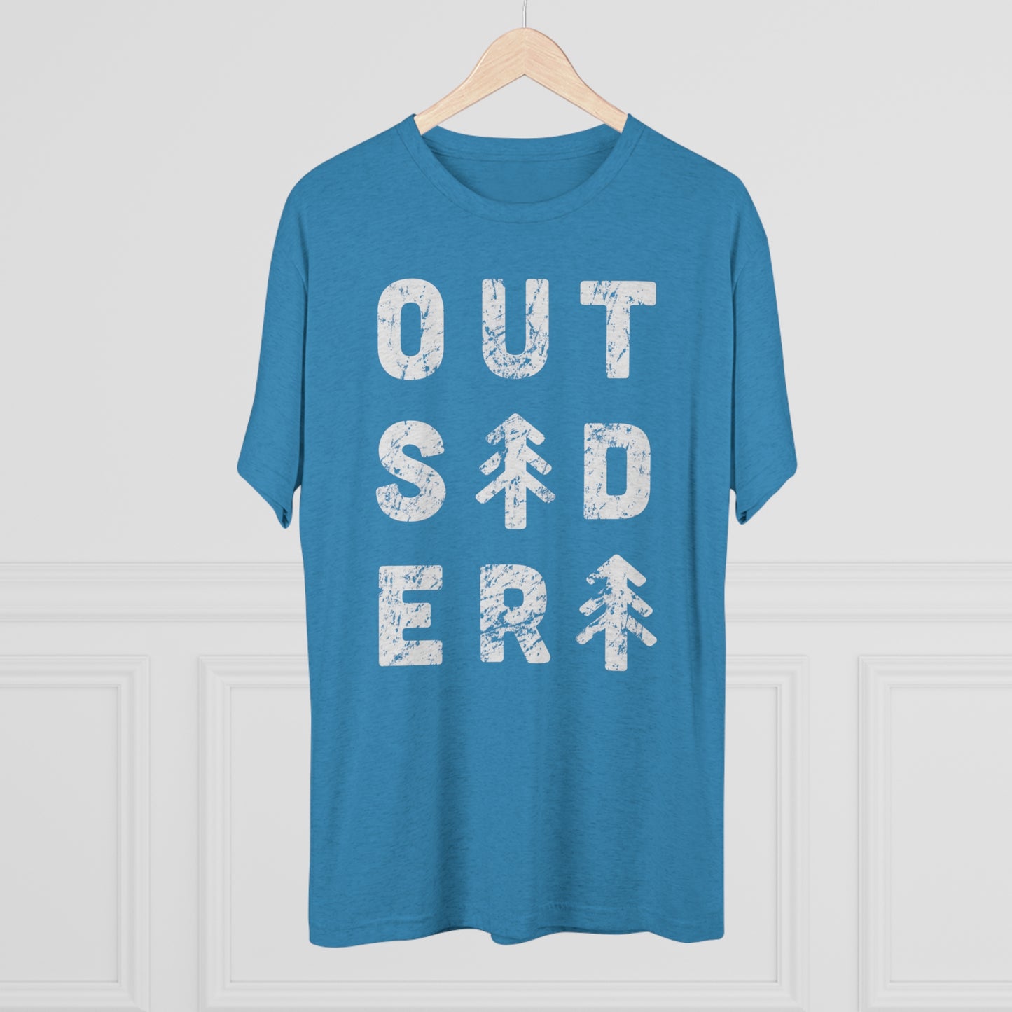 OUTSIDER Tri-Blend Crew Tee