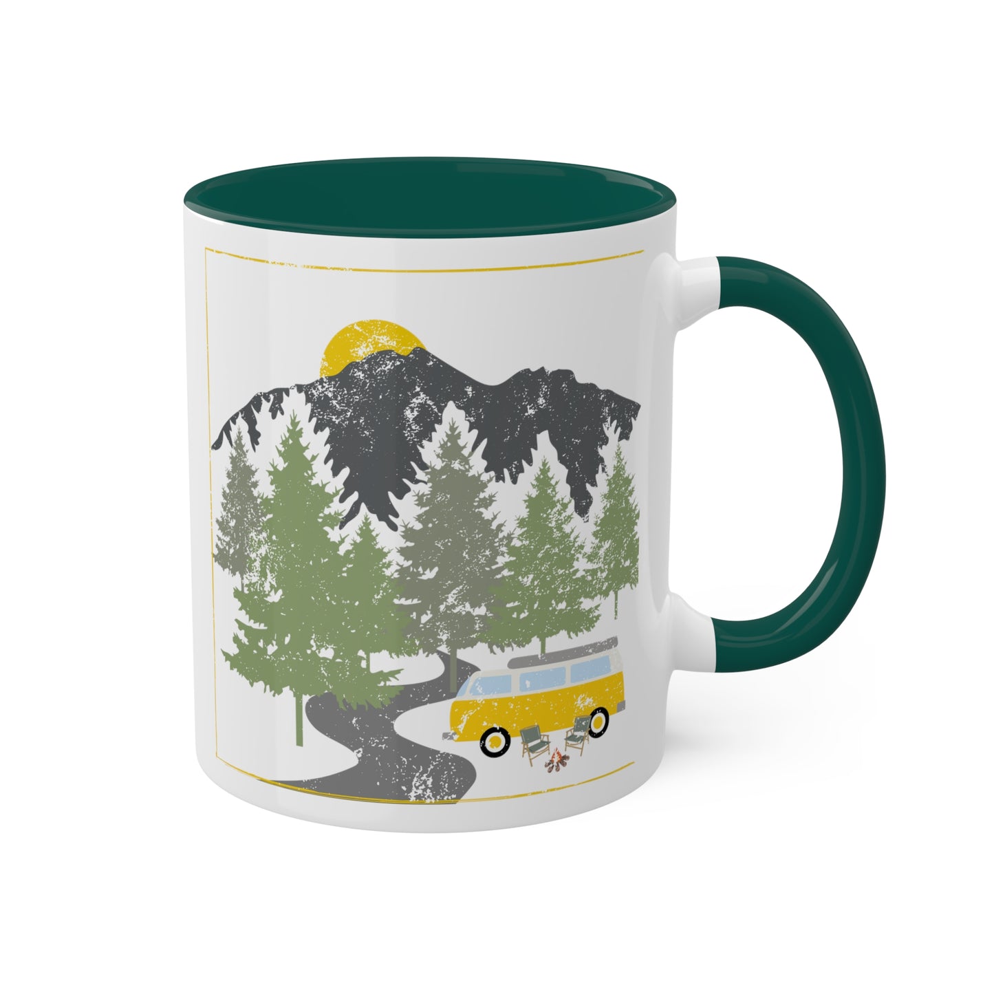 In a Van Down By the River Mug, 11oz