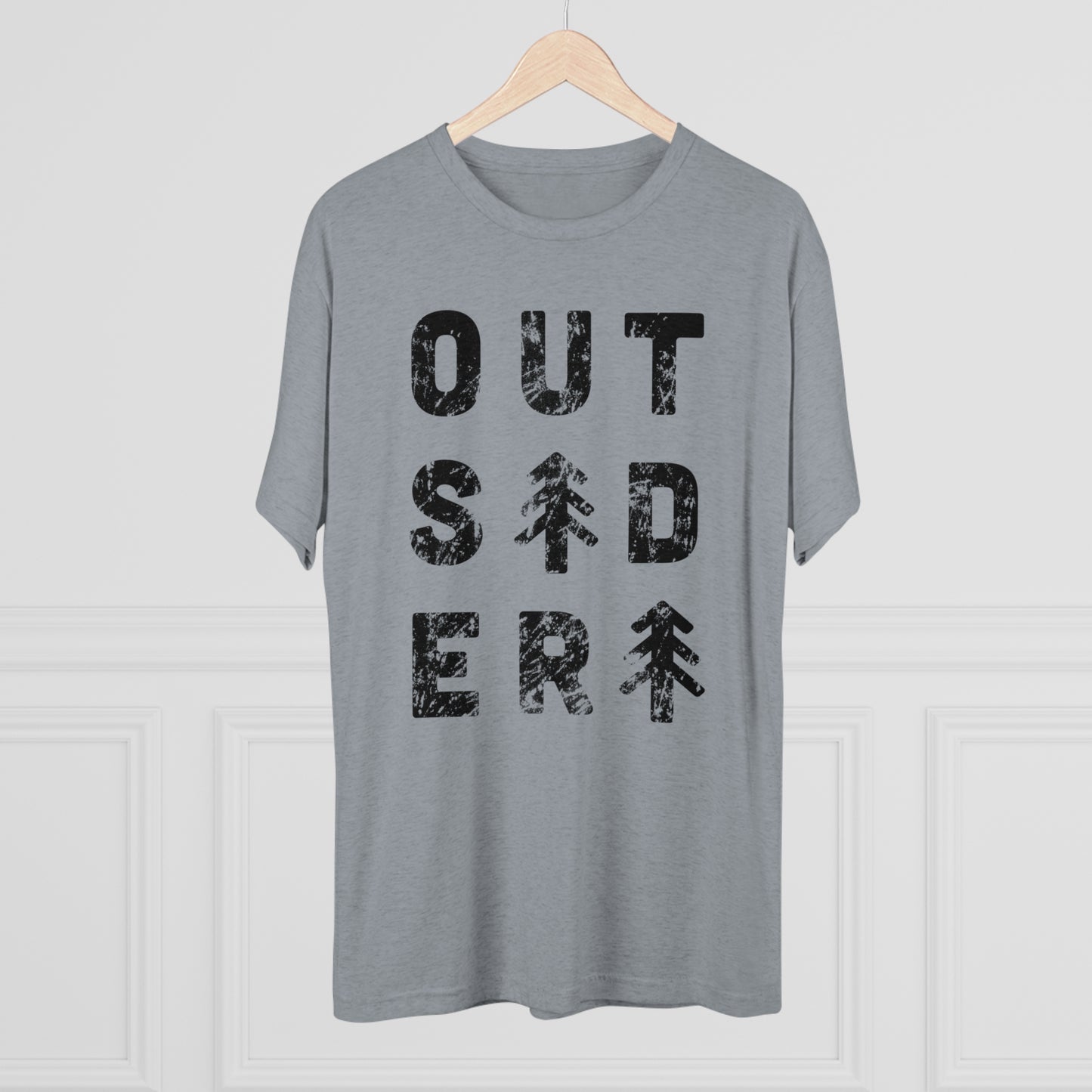 OUTSIDER Tri-Blend Crew Tee