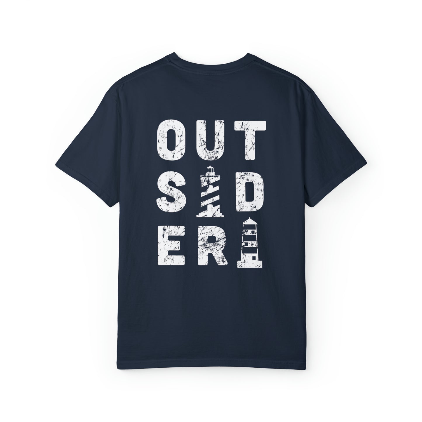 Outsider with Lighthouses Comfort Colors Unisex T-shirt