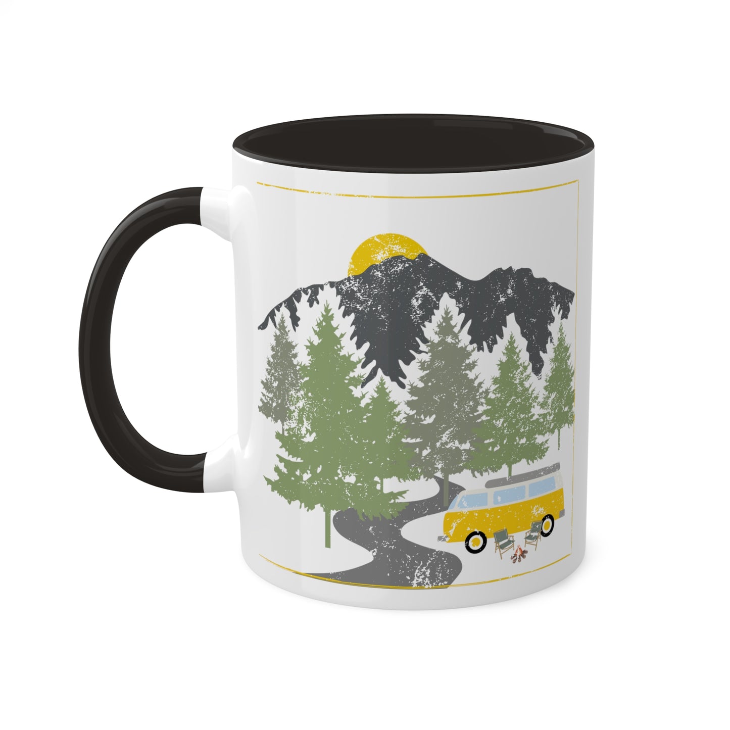In a Van Down By the River Mug, 11oz