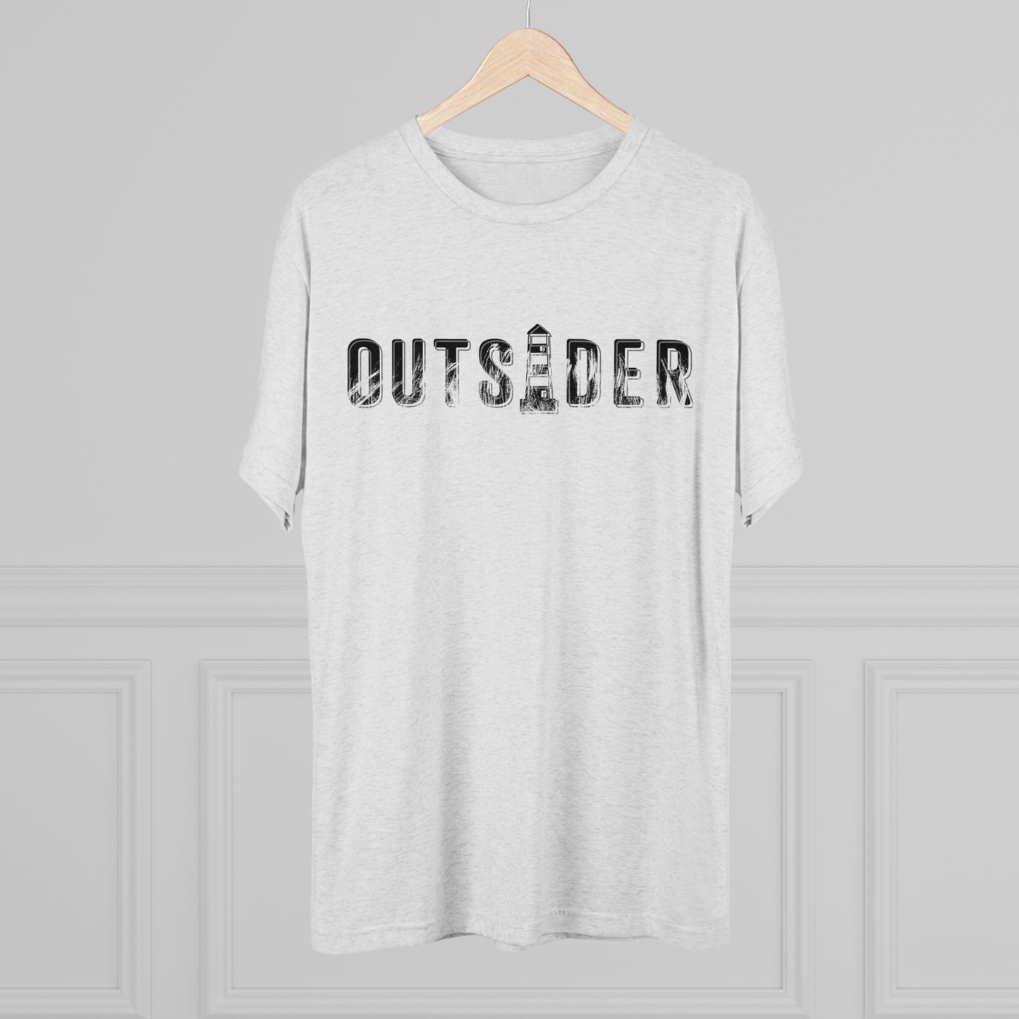 OUTSIDER Tri-Blend Crew Tee