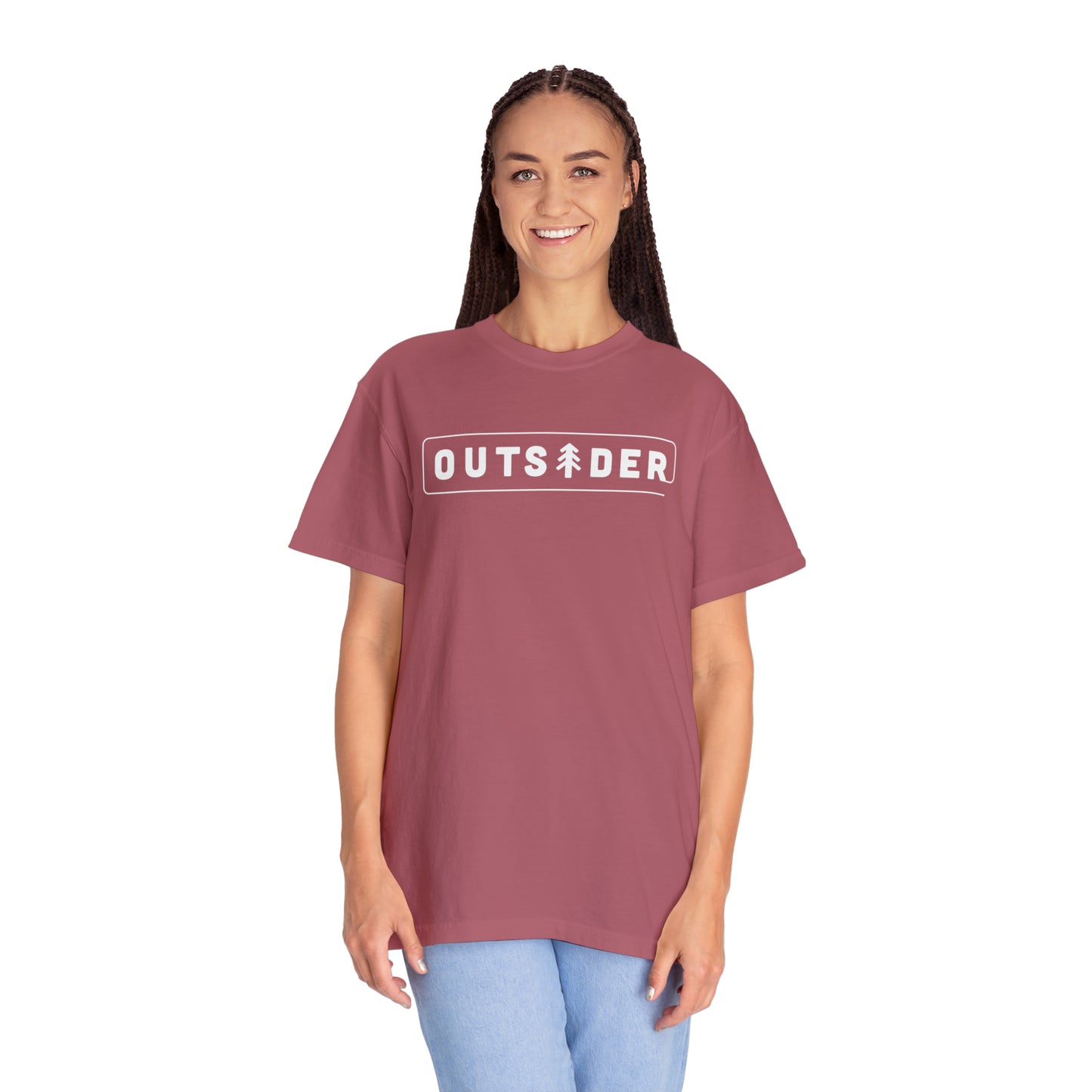 Outsider with Pine Tree Comfort Colors Unisex T-shirt