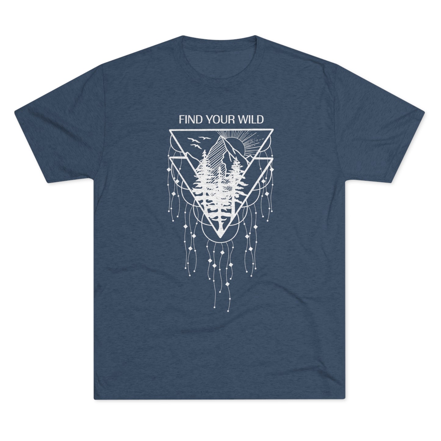 Find Your Wild Unisex Tri-Blend Crew Tee