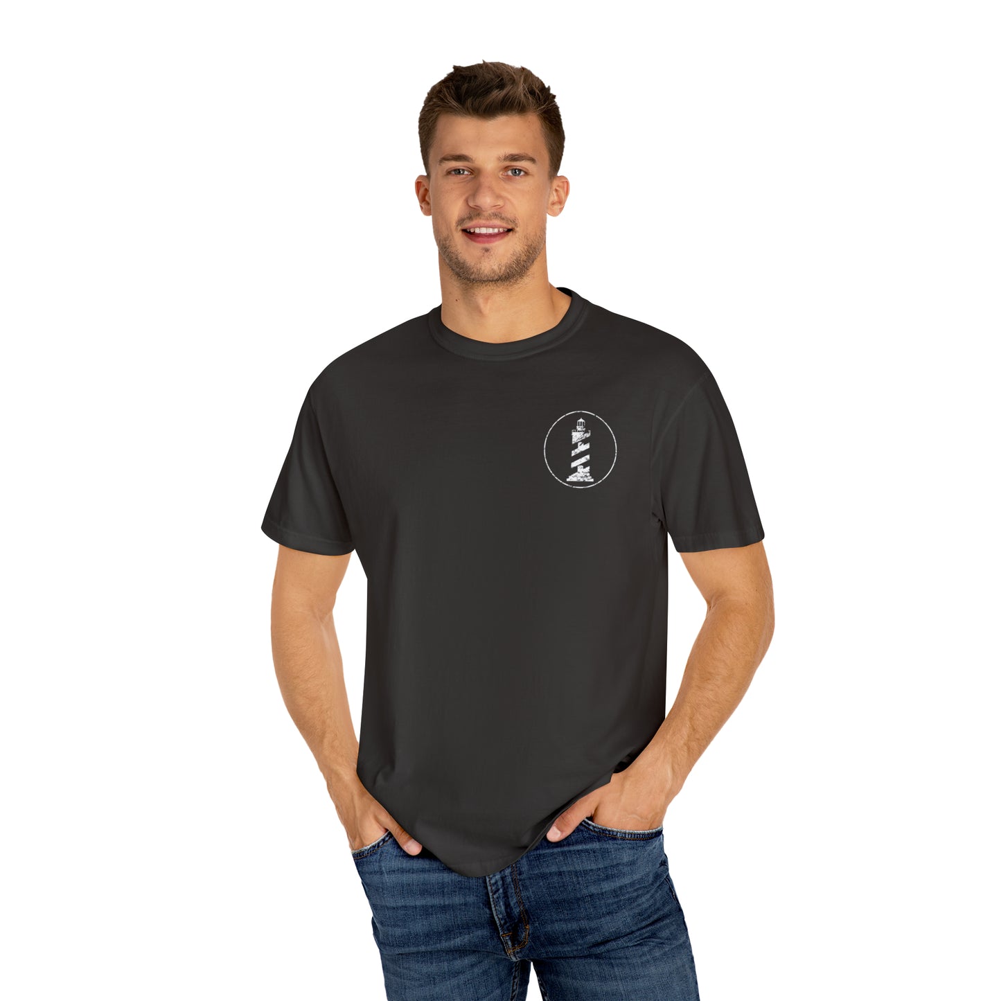 Outsider with Lighthouses Comfort Colors Unisex T-shirt