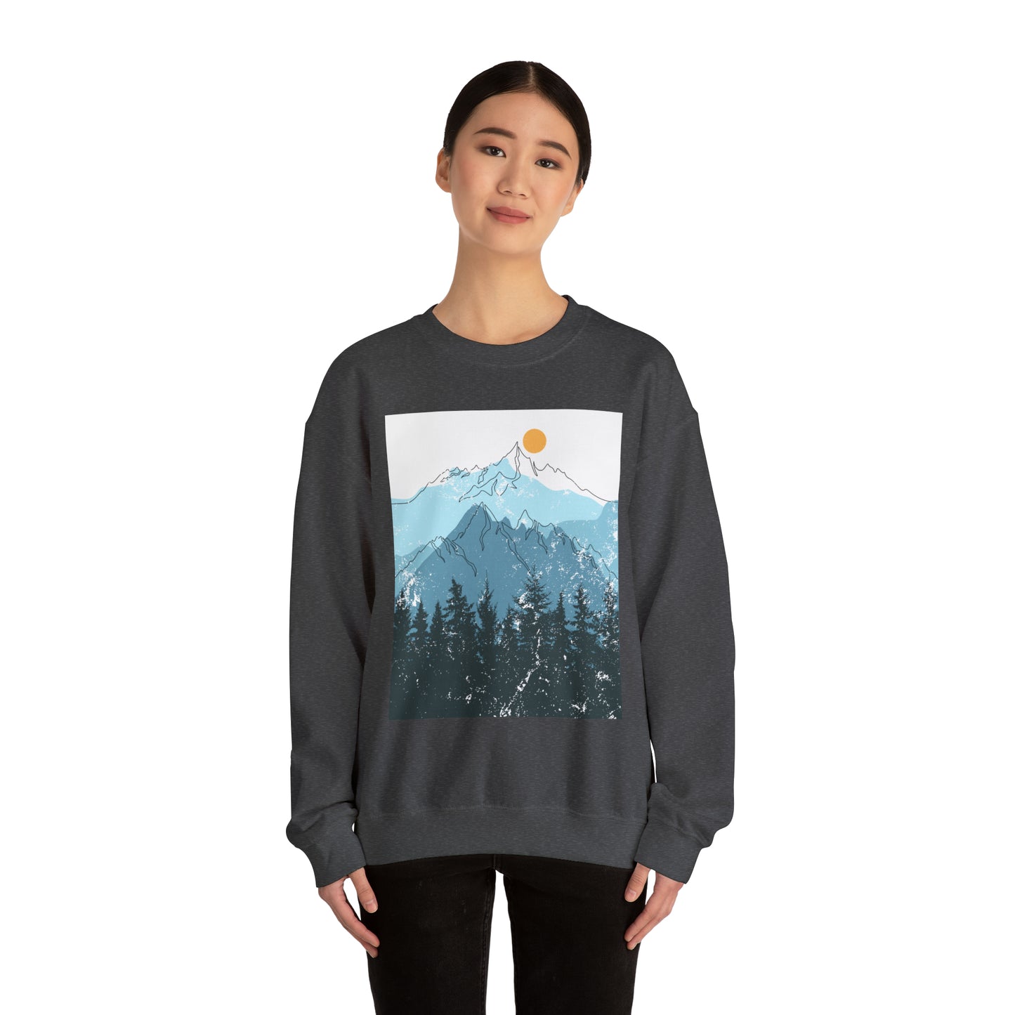 Blue Mountains Crewneck Sweatshirt