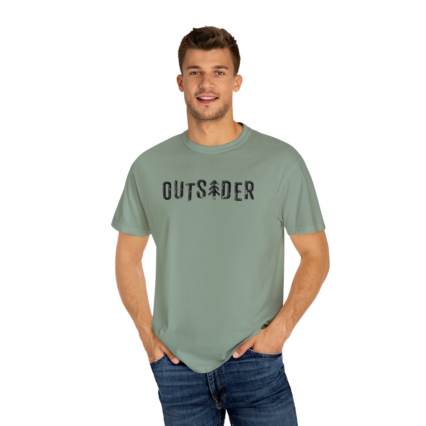 Outsider with Pine Tree Comfort Colors Unisex T-shirt