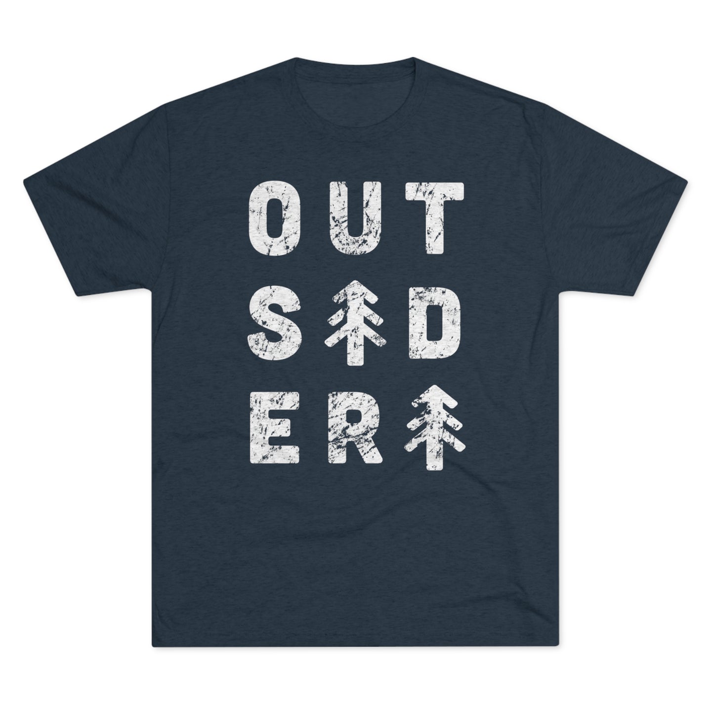 OUTSIDER Tri-Blend Crew Tee