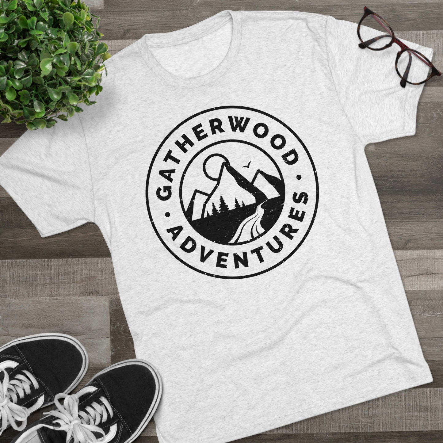 Gatherwood Adventures Unisex Tri-Blend Crew Tee